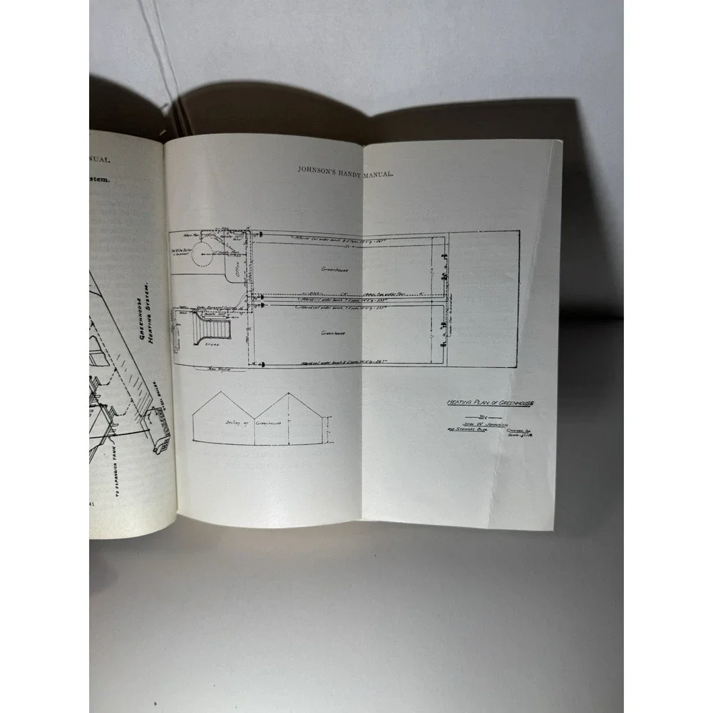 Johnson's New Handy Manual 1940 Heating Vent Mechanical Refrigeration & AC Book